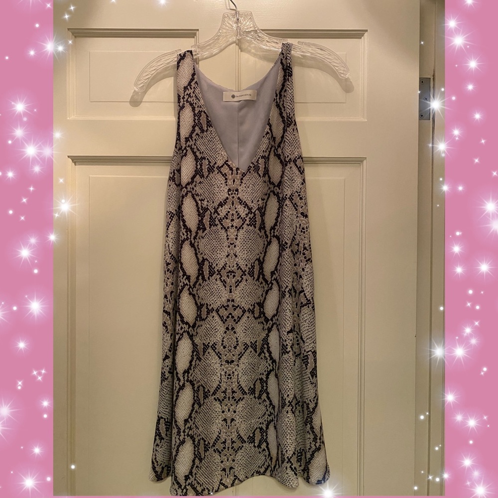 Impeccable Pig Snakeskin Dress